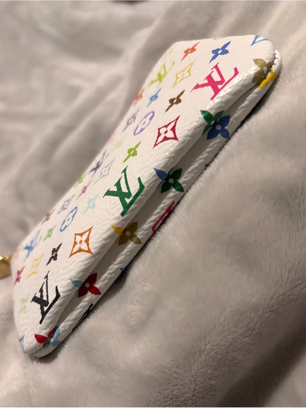 Louis Vuitton Multicolor Monogram Key Pouch - Picture 3 of 6